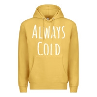 Antique Gold always cold sweatshirt Premium Hoodie - linhVisuals