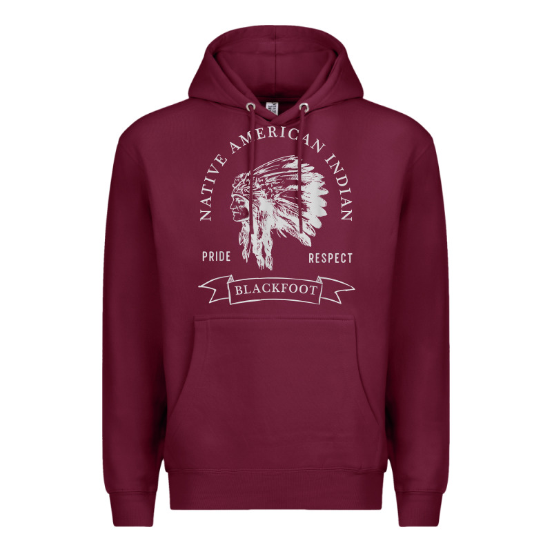 Blackfoot Tribe Native American Indian Pride Respect Darker T Shirt Premium Hoodie by linhVisuals | Teevron