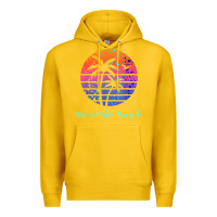 Lemon west palm beach tropical t shirt for family vacations Premium Hoodie - linhVisuals