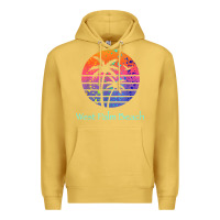 Antique Gold west palm beach tropical t shirt for family vacations Premium Hoodie - linhVisuals