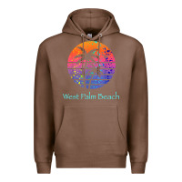 Chestnut west palm beach tropical t shirt for family vacations Premium Hoodie - linhVisuals