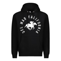 Black del mar california horse racing t shirt Premium Hoodie - linhVisuals