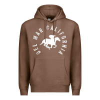 Chestnut del mar california horse racing t shirt Premium Hoodie - linhVisuals