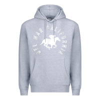 Heather Grey del mar california horse racing t shirt Premium Hoodie - linhVisuals