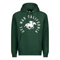 Sports Green del mar california horse racing t shirt Premium Hoodie - linhVisuals