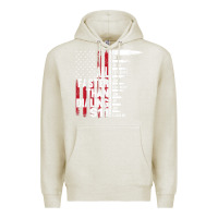 Oatmeal Heather all faster than dialing 911 american flag gun lover for men t shirt Premium Hoodie - linhVisuals