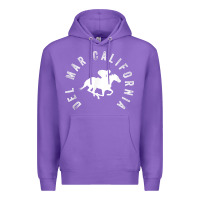 Purple del mar california horse racing t shirt Premium Hoodie - linhVisuals