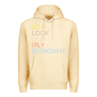 Pina Colada do i look like i fly economy   funny vintage retro premium t shirt Premium Hoodie - linhVisuals