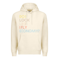 Tofu do i look like i fly economy   funny vintage retro premium t shirt Premium Hoodie - linhVisuals