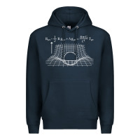 Navy einstein’s field equations science geek gift idea math lover t shirt Premium Hoodie - linhVisuals