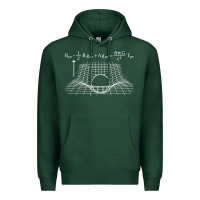 Sports Green einstein’s field equations science geek gift idea math lover t shirt Premium Hoodie - linhVisuals