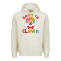 Oatmeal Heather down to clown funny circus tank top Premium Hoodie - linhVisuals