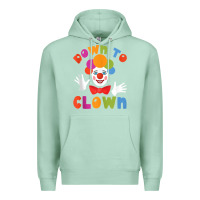 Seafoam down to clown funny circus tank top Premium Hoodie - linhVisuals