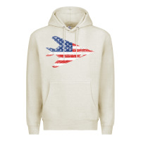 Oatmeal Heather f 117 stealth nighthawk aircraft american flag f117 t shirt Premium Hoodie - linhVisuals