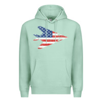 Seafoam f 117 stealth nighthawk aircraft american flag f117 t shirt Premium Hoodie - linhVisuals