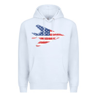 White f 117 stealth nighthawk aircraft american flag f117 t shirt Premium Hoodie - linhVisuals