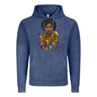 Vintage Denim juneteenth 1865 black boy Vintage Hoodie - BarkalooDesign