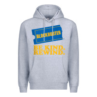 Heather Grey blockbuster be kind rewind tank top Premium Hoodie - linhVisuals