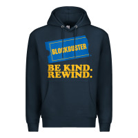 Navy blockbuster be kind rewind tank top Premium Hoodie - linhVisuals