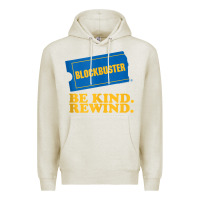 Oatmeal Heather blockbuster be kind rewind tank top Premium Hoodie - linhVisuals