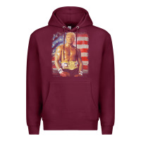 Burgundy funny boxer trump trump rocky meme t shirt Premium Hoodie - linhVisuals
