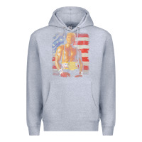 Heather Grey funny boxer trump trump rocky meme t shirt Premium Hoodie - linhVisuals