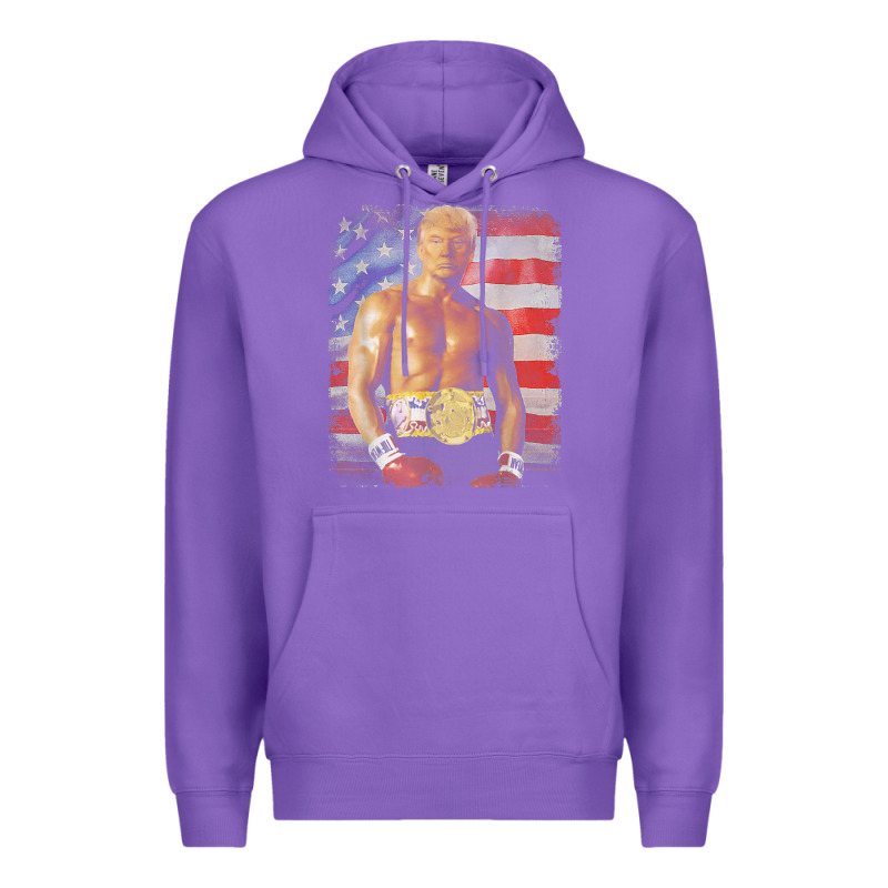 Funny Boxer Trump Trump Rocky Meme T Shirt Premium Hoodie by linhVisuals | Teevron