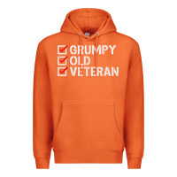 Carrot grumpy old veteran patriotic american military veteran t shirt Premium Hoodie - linhVisuals