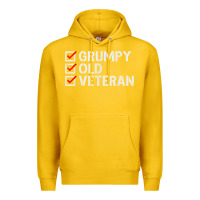 Lemon grumpy old veteran patriotic american military veteran t shirt Premium Hoodie - linhVisuals