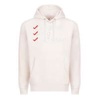Pale Pink grumpy old veteran patriotic american military veteran t shirt Premium Hoodie - linhVisuals