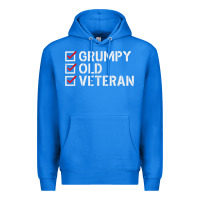 True Royal grumpy old veteran patriotic american military veteran t shirt Premium Hoodie - linhVisuals