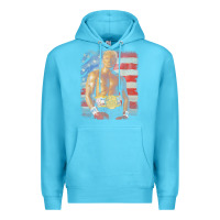 Ocean Blue funny boxer trump trump rocky meme t shirt Premium Hoodie - linhVisuals