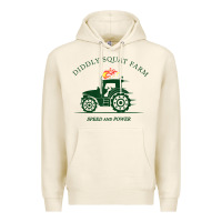 Tofu diddly squat farm green, tractor tee for farmer t shirt Premium Hoodie - linhVisuals