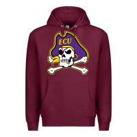 Burgundy The east carolina pirates Premium Hoodie - linhVisuals