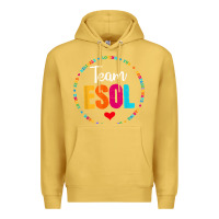 Antique Gold back to school teachers crew students   team esol teacher t shirt Premium Hoodie - linhVisuals