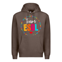 Coffee back to school teachers crew students   team esol teacher t shirt Premium Hoodie - linhVisuals