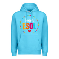 Ocean Blue back to school teachers crew students   team esol teacher t shirt Premium Hoodie - linhVisuals