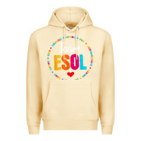 Pina Colada back to school teachers crew students   team esol teacher t shirt Premium Hoodie - linhVisuals