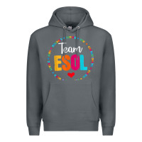 Rock back to school teachers crew students   team esol teacher t shirt Premium Hoodie - linhVisuals