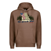 Chestnut fort leonard wood fort lost in the woods missouri pullover hoodie Premium Hoodie - linhVisuals