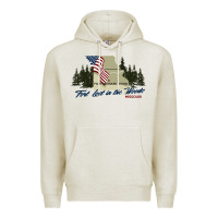 Oatmeal Heather fort leonard wood fort lost in the woods missouri pullover hoodie Premium Hoodie - linhVisuals
