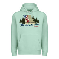 Seafoam fort leonard wood fort lost in the woods missouri pullover hoodie Premium Hoodie - linhVisuals