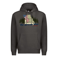Smoke fort leonard wood fort lost in the woods missouri pullover hoodie Premium Hoodie - linhVisuals