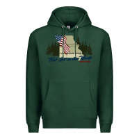 Sports Green fort leonard wood fort lost in the woods missouri pullover hoodie Premium Hoodie - linhVisuals