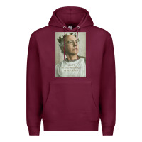Burgundy hbo curb your enthusiasm larry david men's and women's t shirt Premium Hoodie - linhVisuals