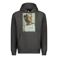 Charcoal Heather hbo curb your enthusiasm larry david men's and women's t shirt Premium Hoodie - linhVisuals