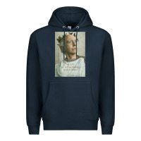 Navy hbo curb your enthusiasm larry david men's and women's t shirt Premium Hoodie - linhVisuals