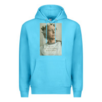 Ocean Blue hbo curb your enthusiasm larry david men's and women's t shirt Premium Hoodie - linhVisuals