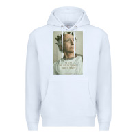 White hbo curb your enthusiasm larry david men's and women's t shirt Premium Hoodie - linhVisuals