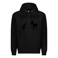 Black i don't give a rats ass, funny, jokes, sarcastic sayings t shirt Premium Hoodie - linhVisuals